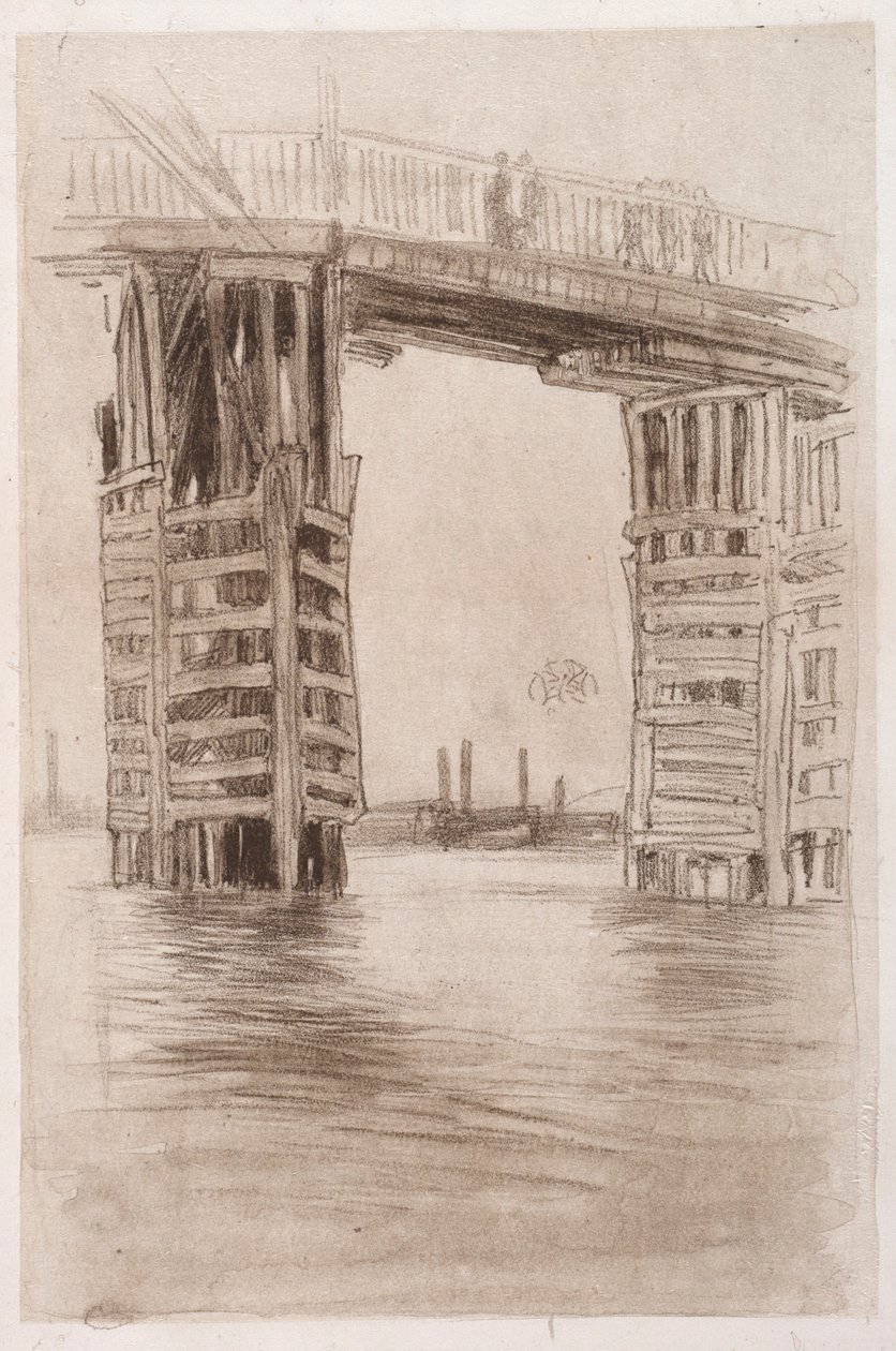 Den höga bron av James McNeill Whistler