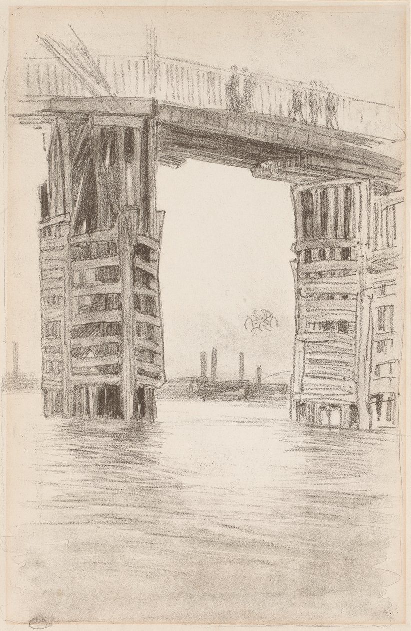 Den höga bron av James McNeill Whistler