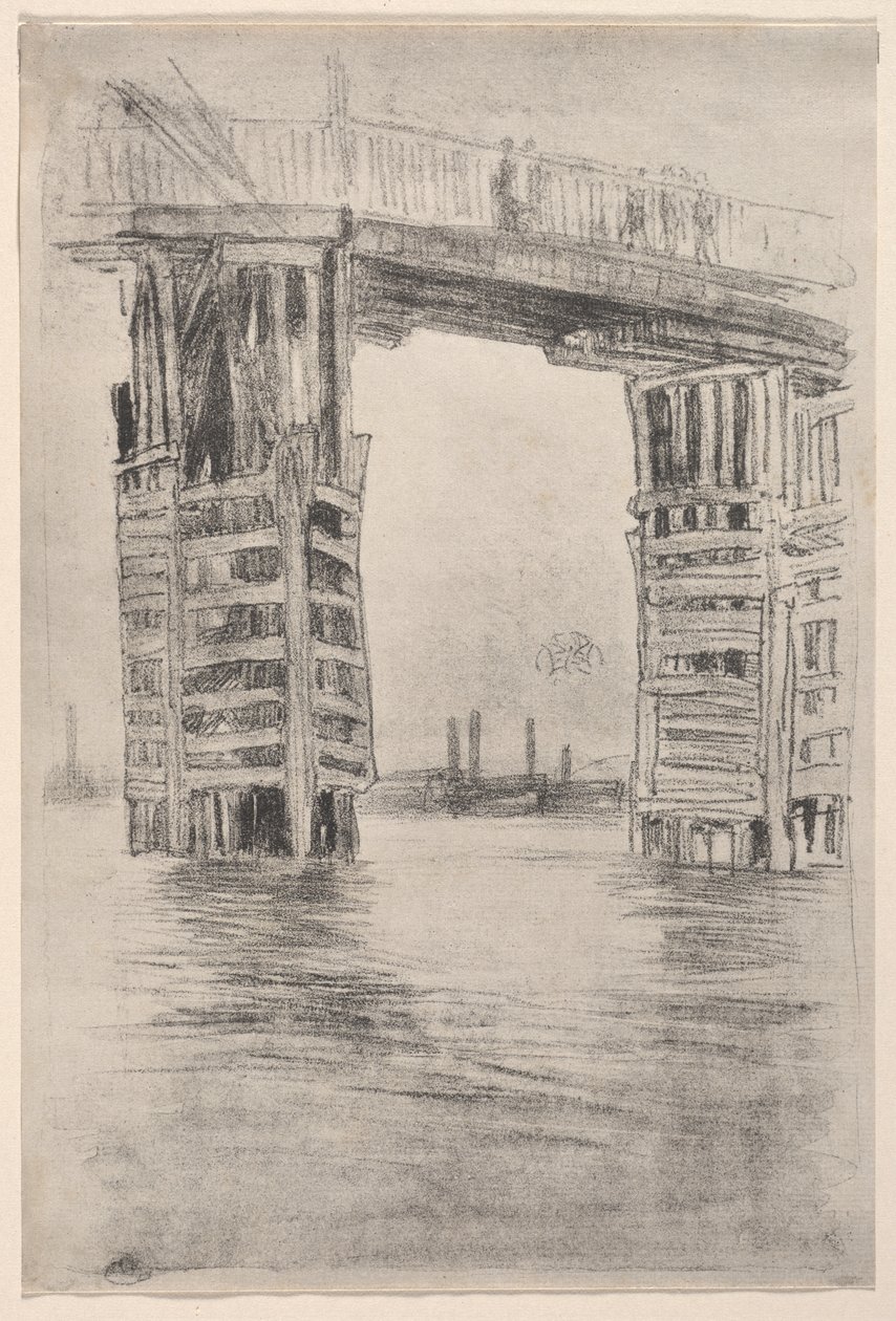 Den höga bron av James McNeill Whistler