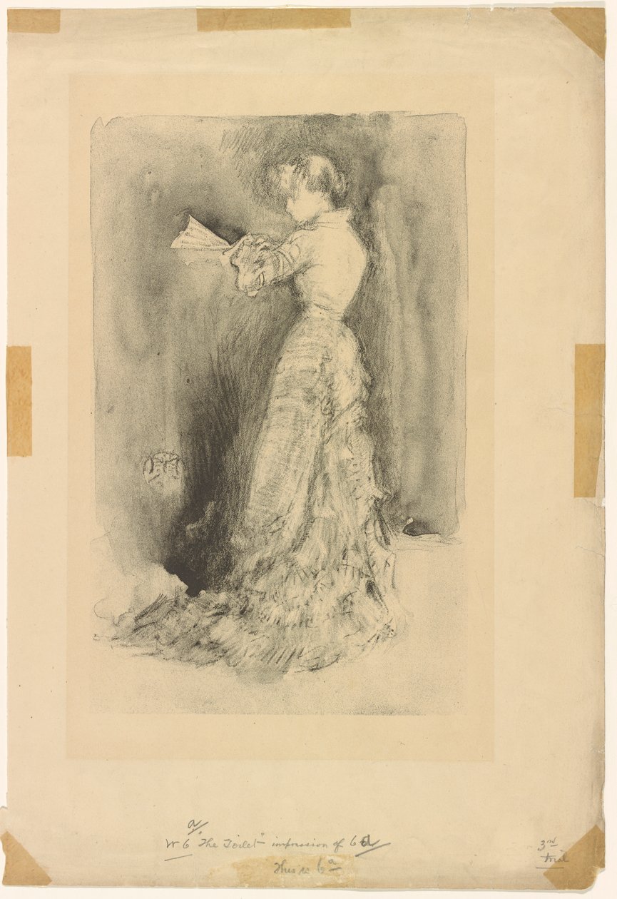 Toaletten av James Abbott McNeill Whistler