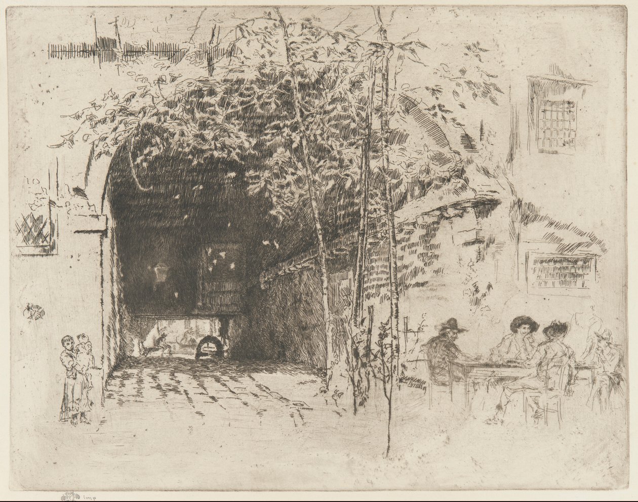 Färjan av James Abbott McNeill Whistler