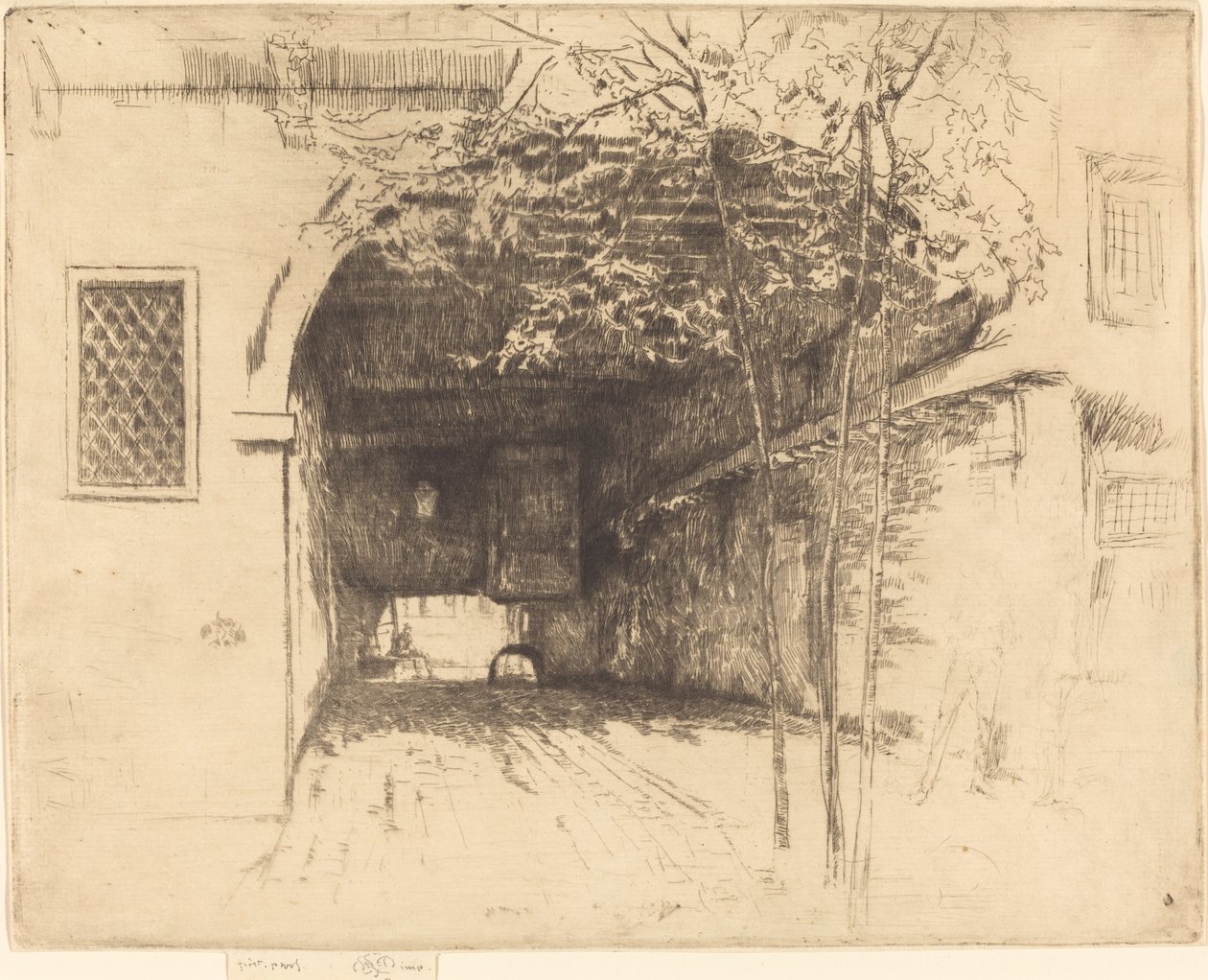 Färjan, No.I av James Abbott McNeill Whistler