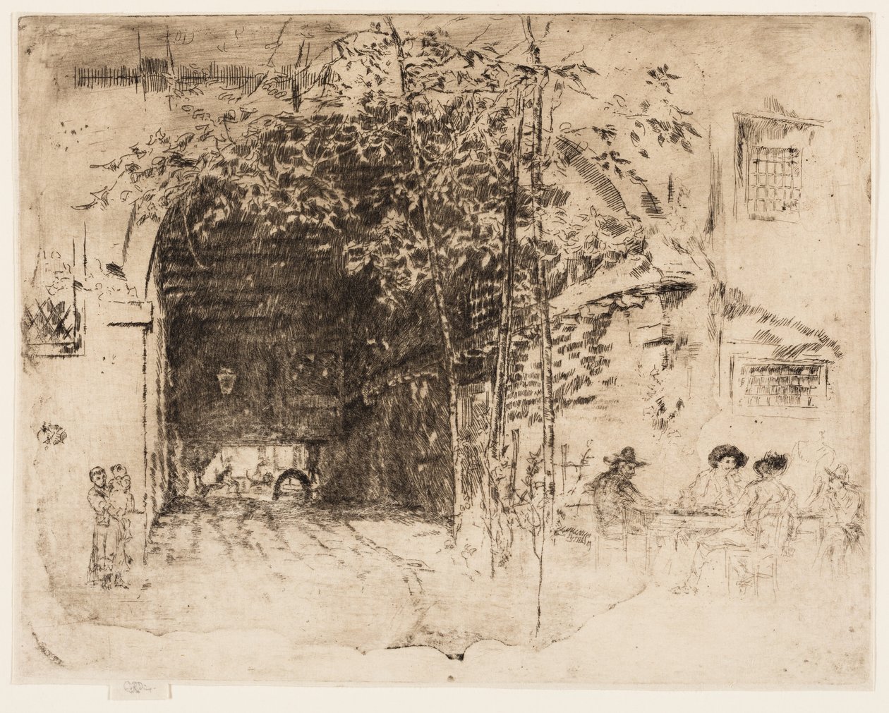 Färjan, nr 2 av James Abbott McNeill Whistler