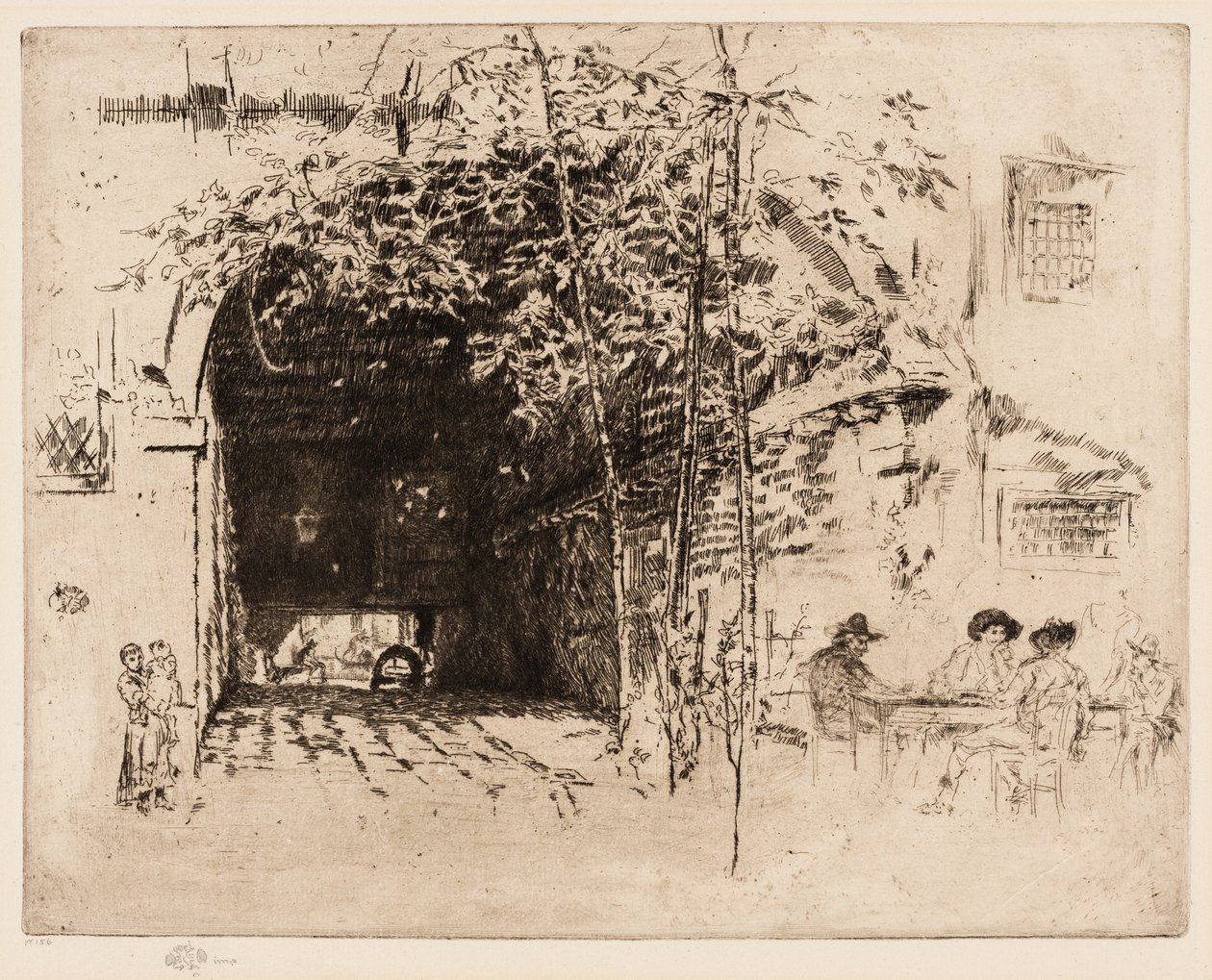 Färjan, nr 2 av James Abbott McNeill Whistler
