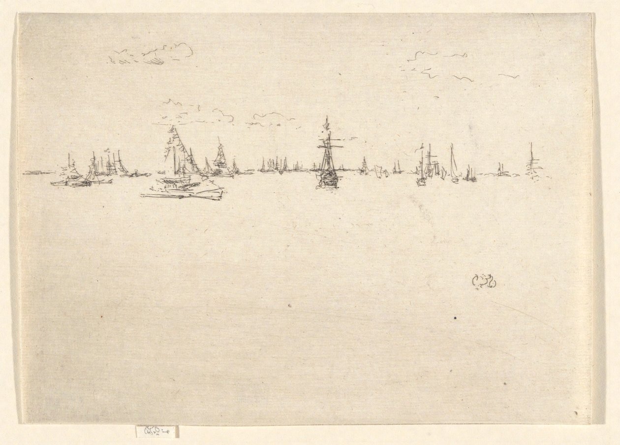 Tornskeppet, från Jubilee Set av James Abbott McNeill Whistler