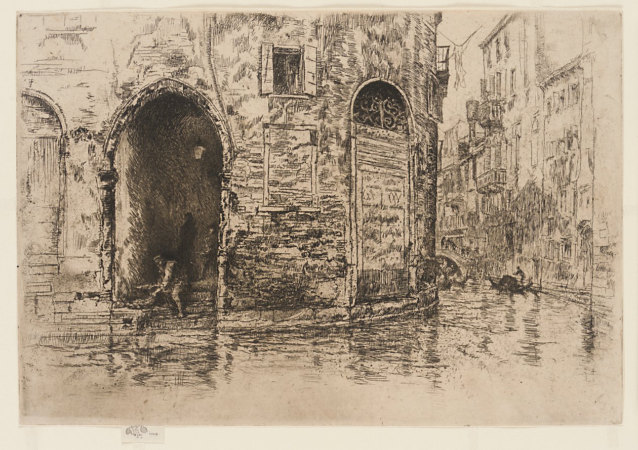 De två dörröppningarna av James Abbott McNeill Whistler