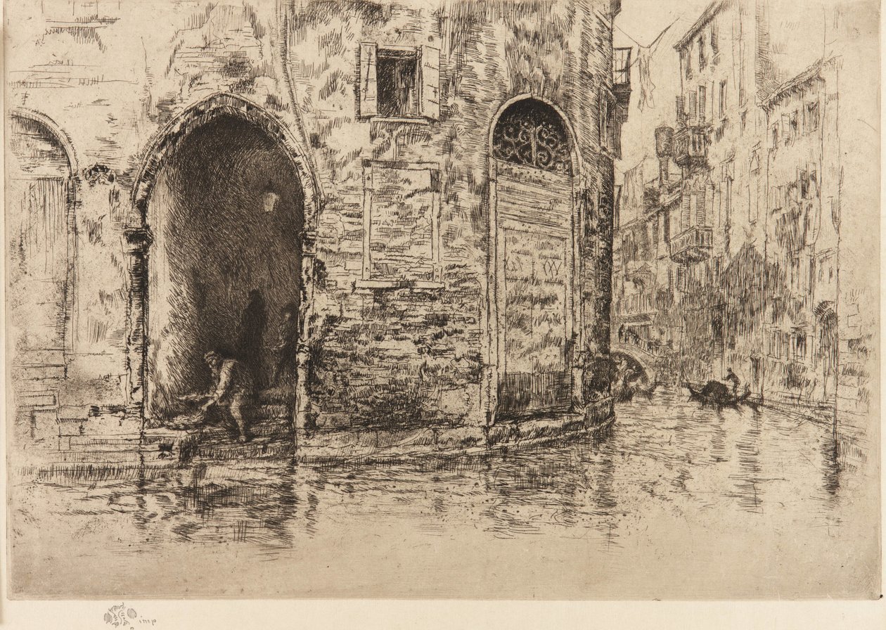 De två dörröppningarna av James Abbott McNeill Whistler