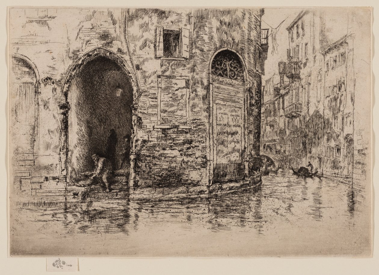 De två dörröppningarna av James Abbott McNeill Whistler