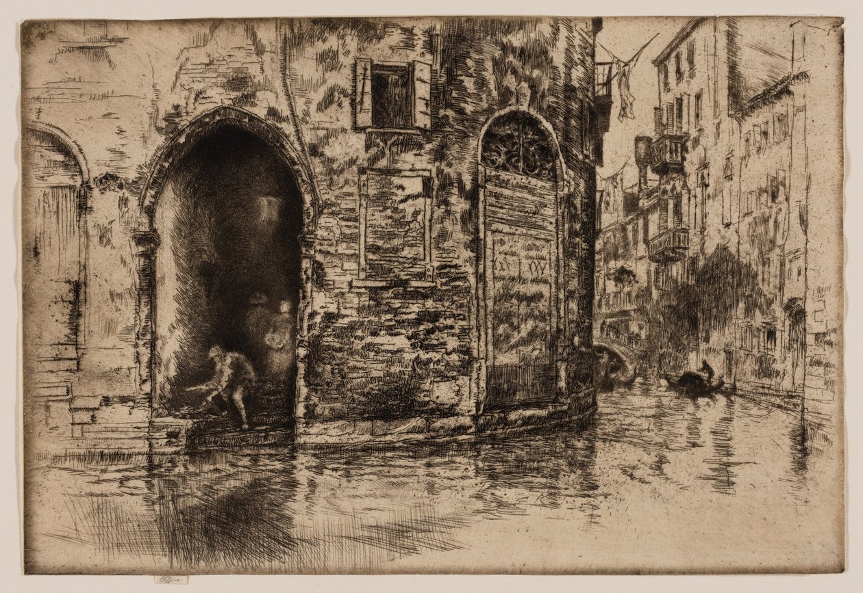 De två dörröppningarna av James Abbott McNeill Whistler