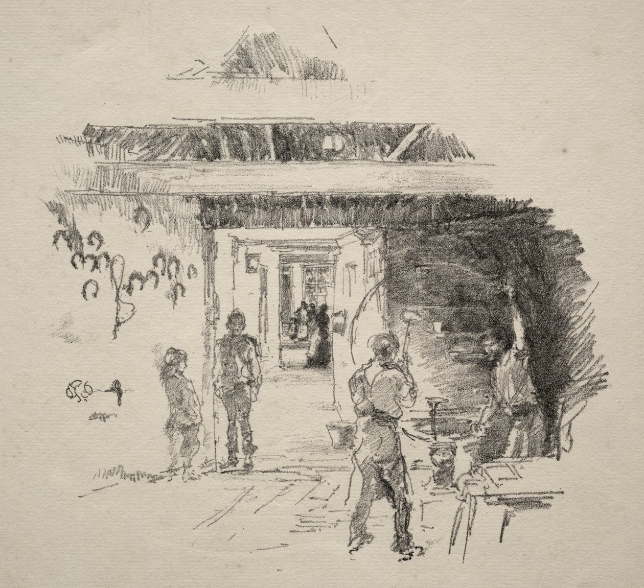The Tyresmith av James McNeill Whistler