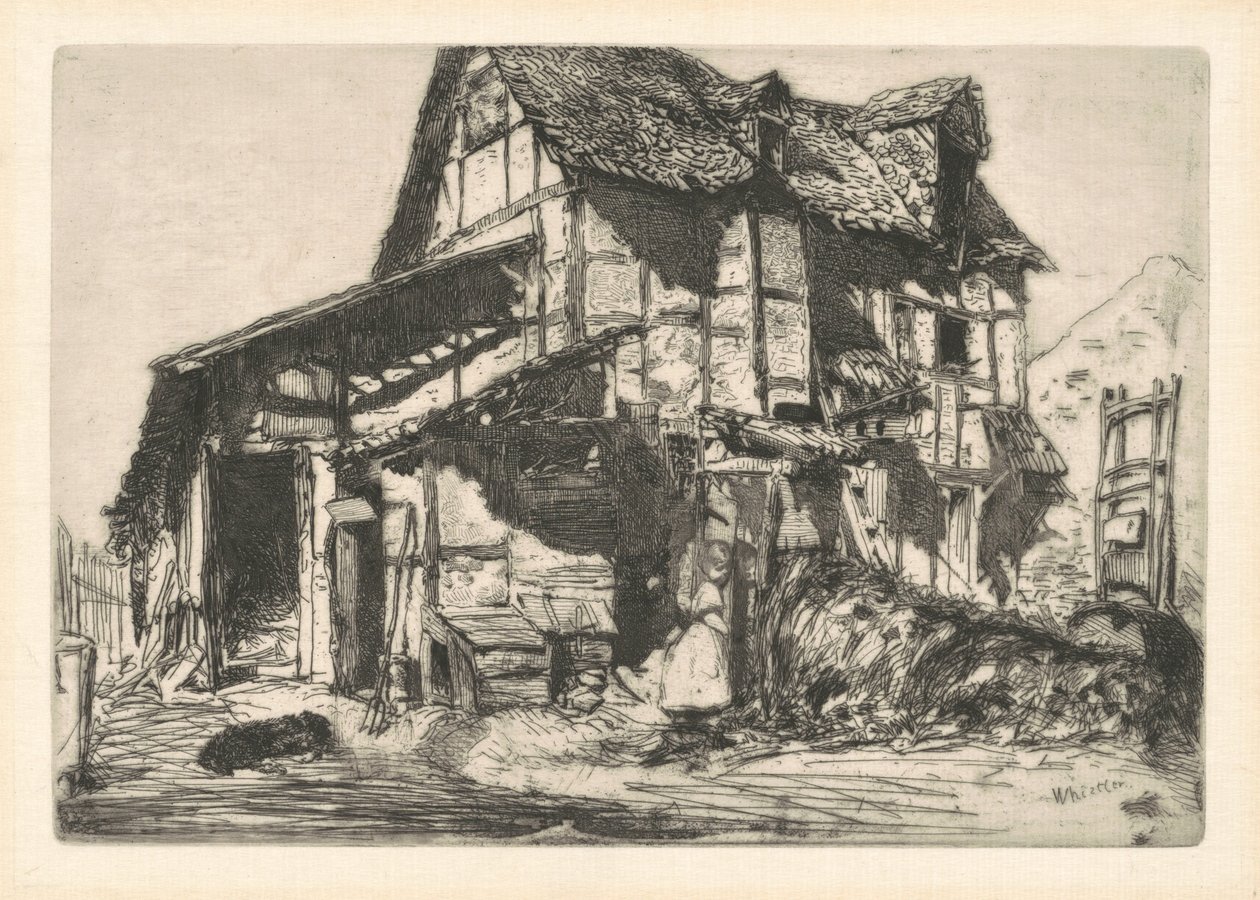 Den osäkra hyresgården av James Abbott McNeill Whistler
