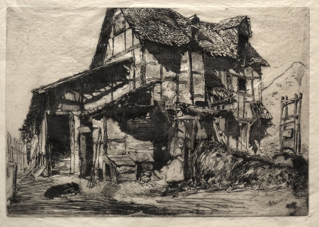 Den osäkra hyreshuset av James McNeill Whistler