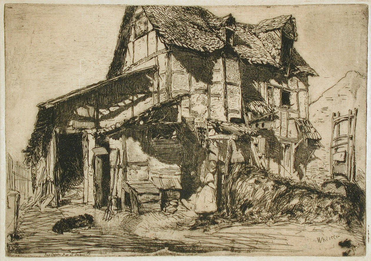 Den osäkra hyreshuset av James McNeill Whistler