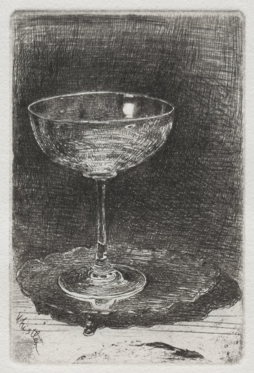 Vinglaset av James McNeill Whistler