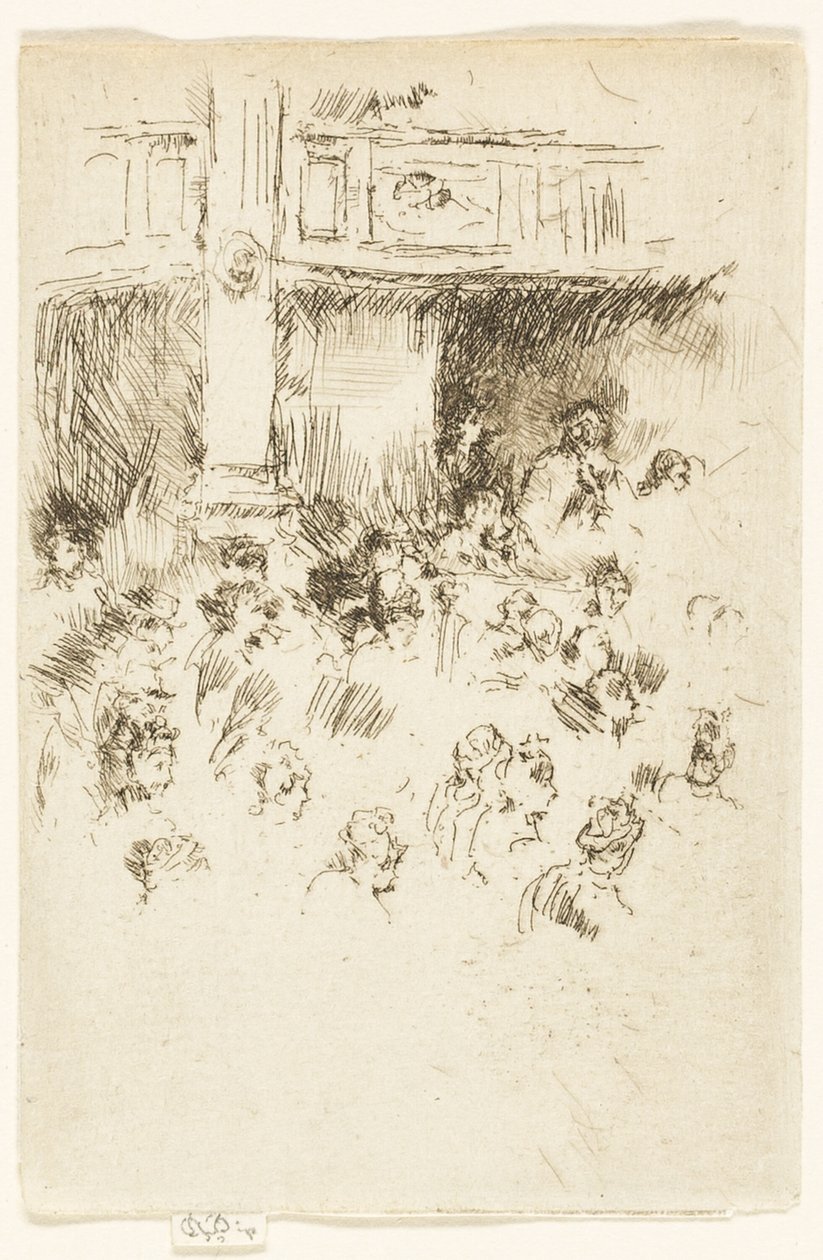 Teater, Loches av James Abbott McNeill Whistler