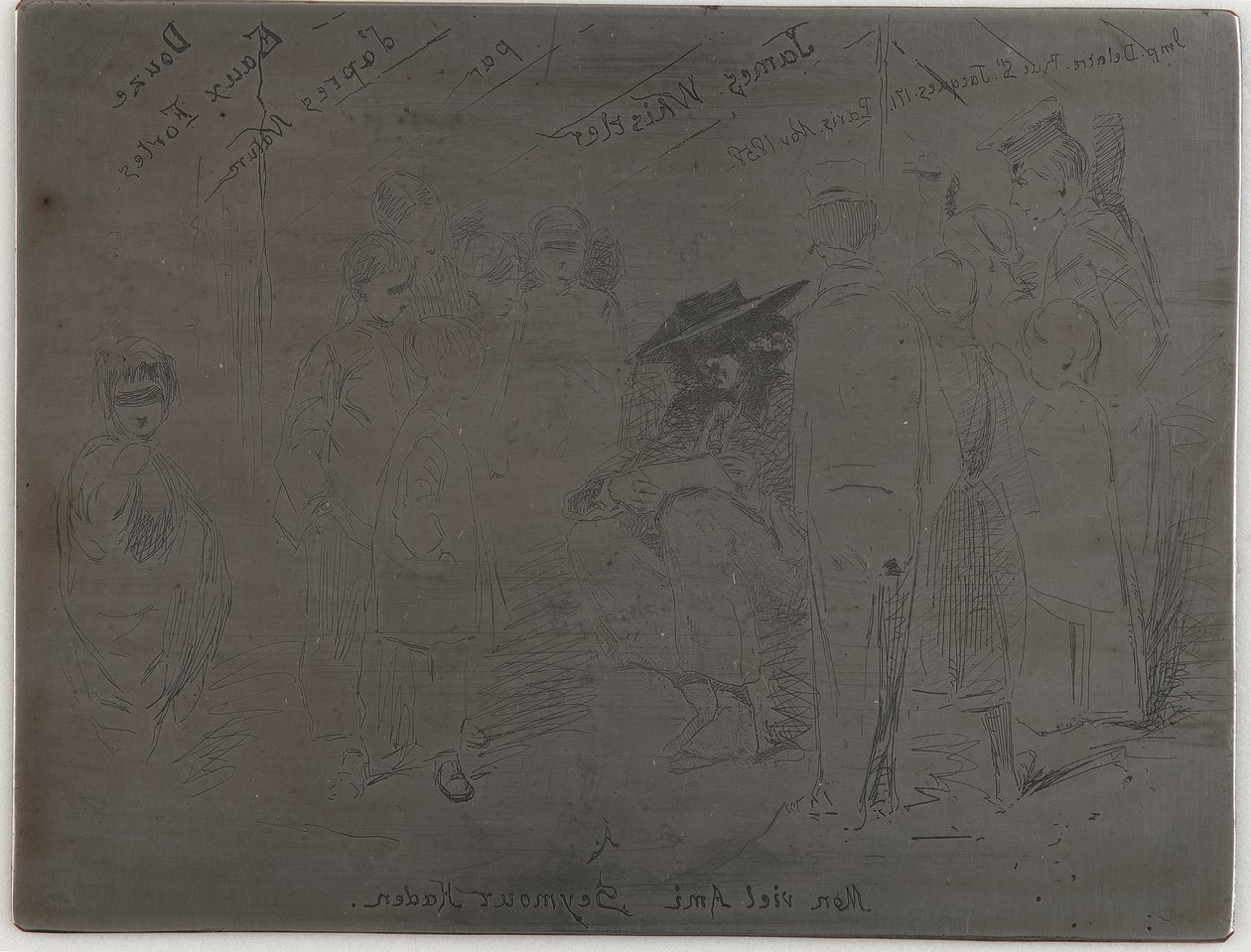 Titeln till den franska uppsättningen av James Abbott McNeill Whistler