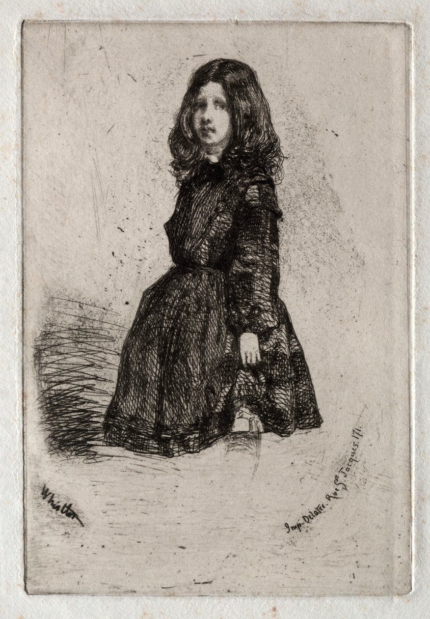 Tolv etsningar från naturen:  Annie av James McNeill Whistler