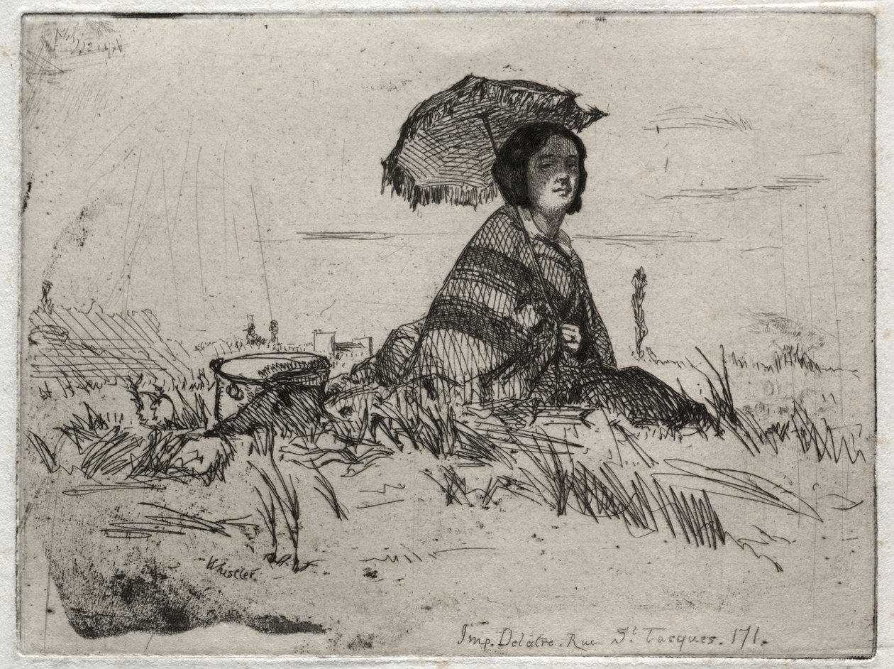 Tolv etsningar efter naturen: I fullt solljus av James McNeill Whistler