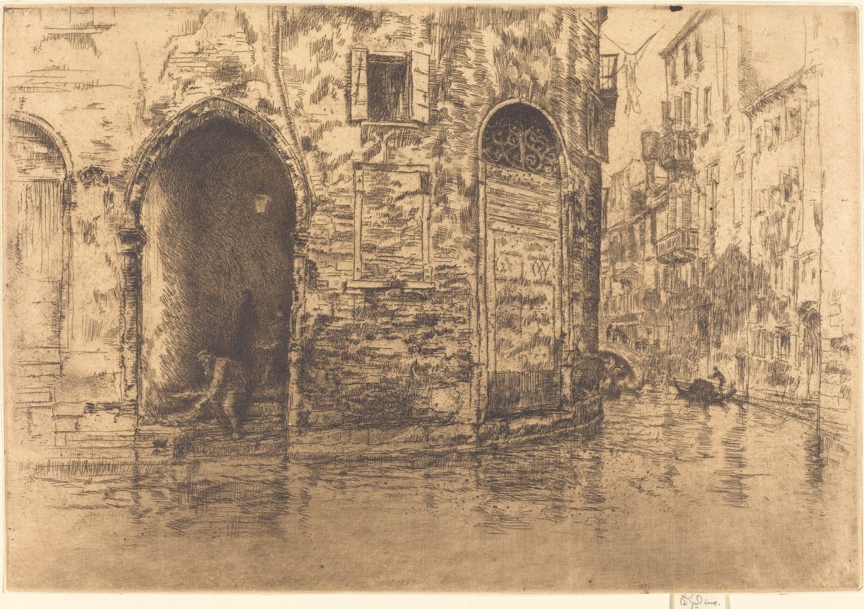 Två dörröppningar av James Abbott McNeill Whistler