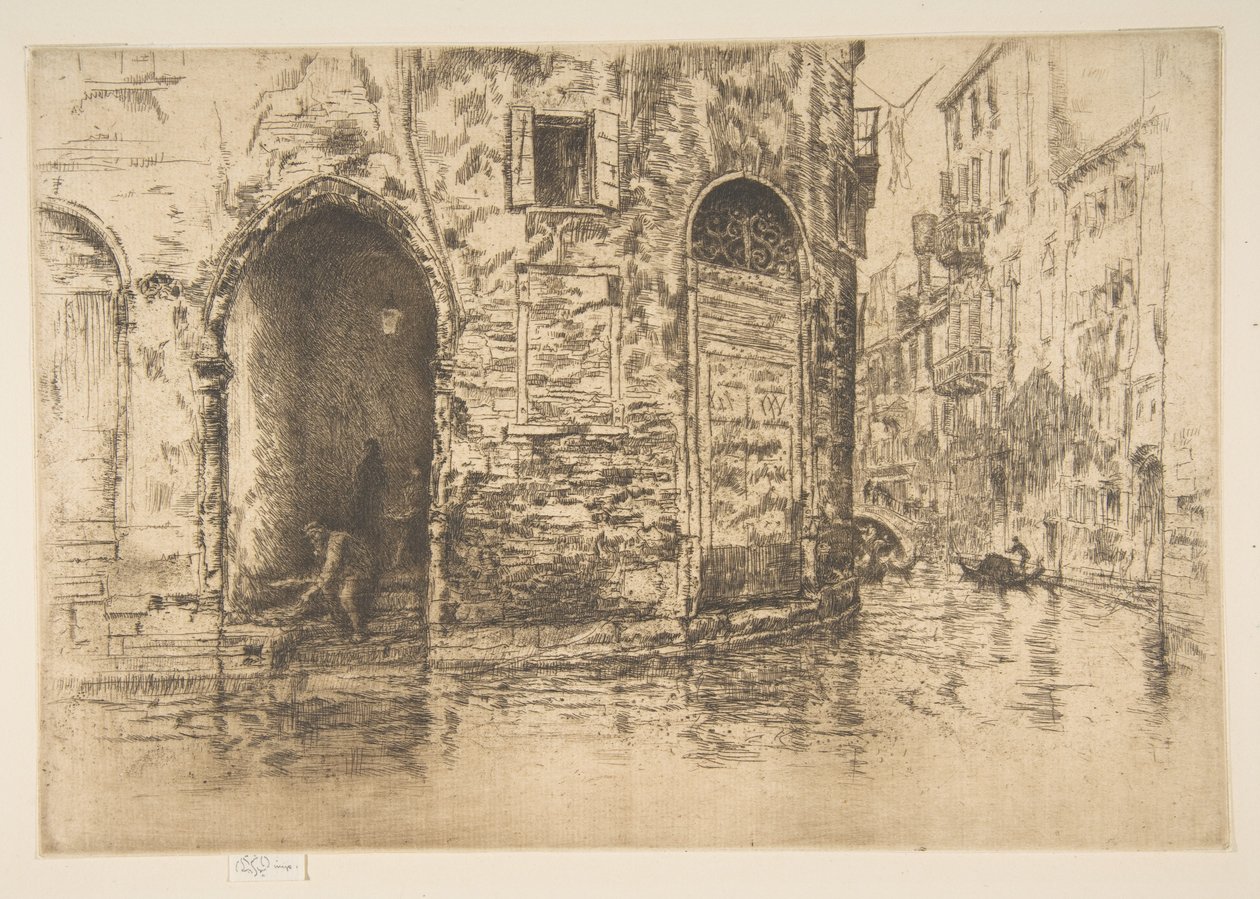 Två dörröppningar av James McNeill Whistler