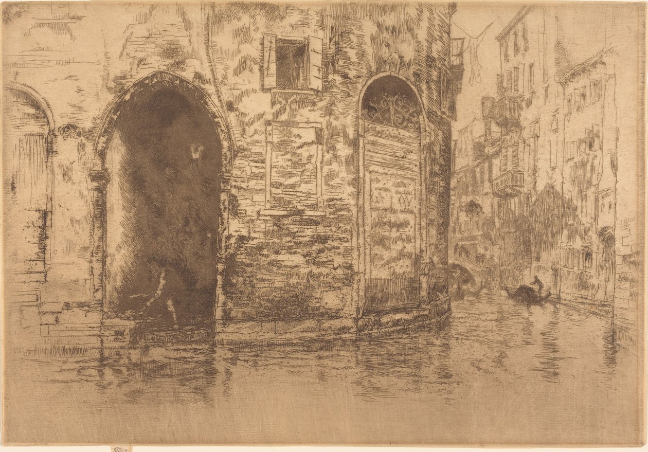 Två dörröppningar av James McNeill Whistler
