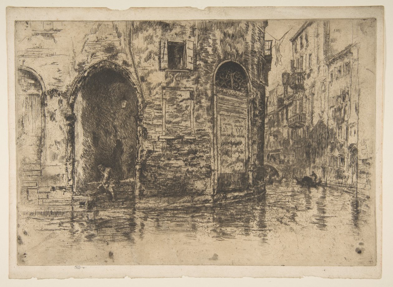 Två dörröppningar av James McNeill Whistler