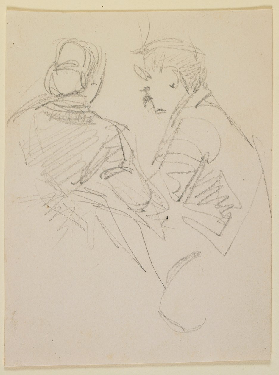 Två figurer av James Abbott McNeill Whistler