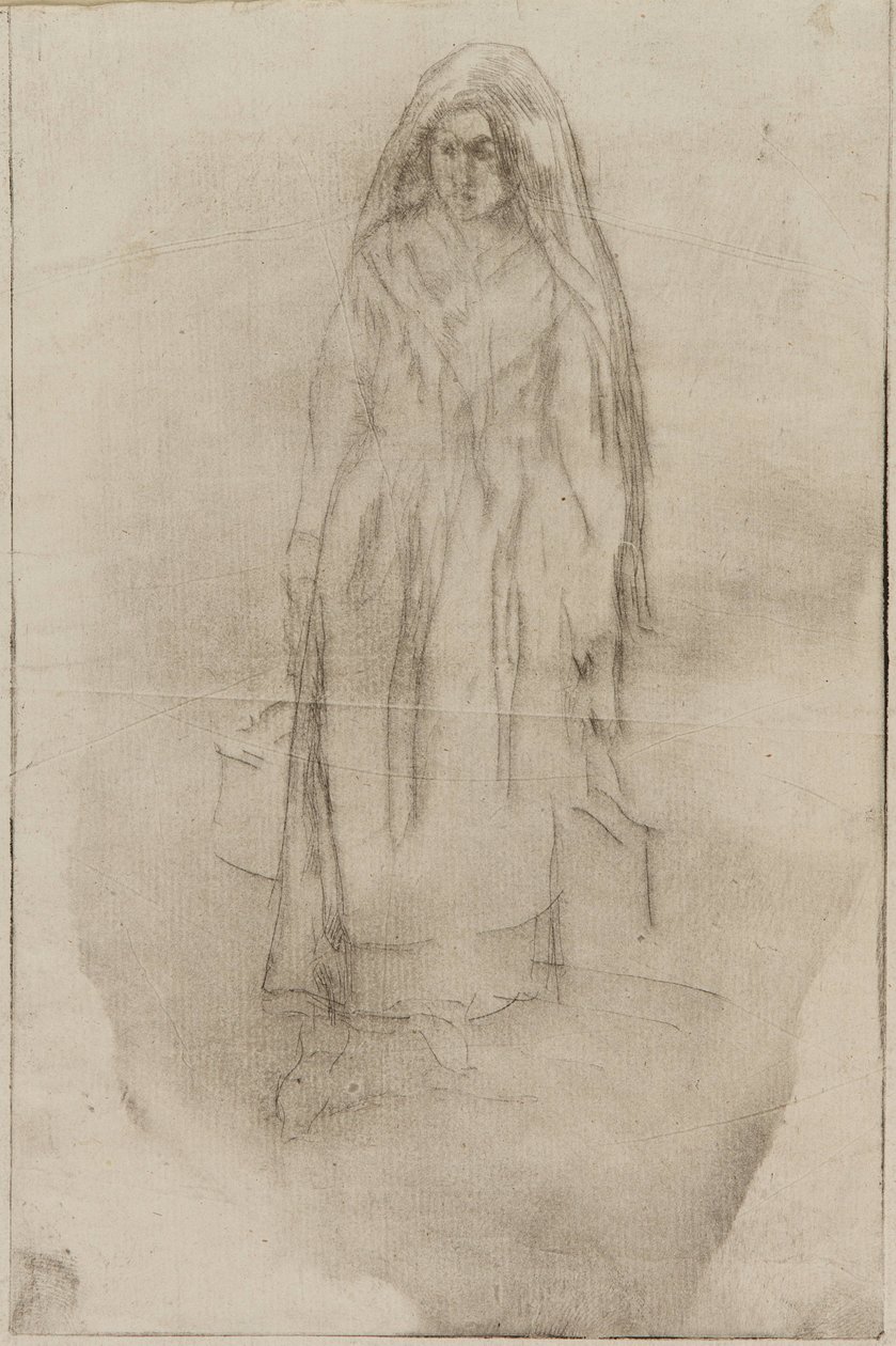 Venetiansk vattenbärare av James Abbott McNeill Whistler