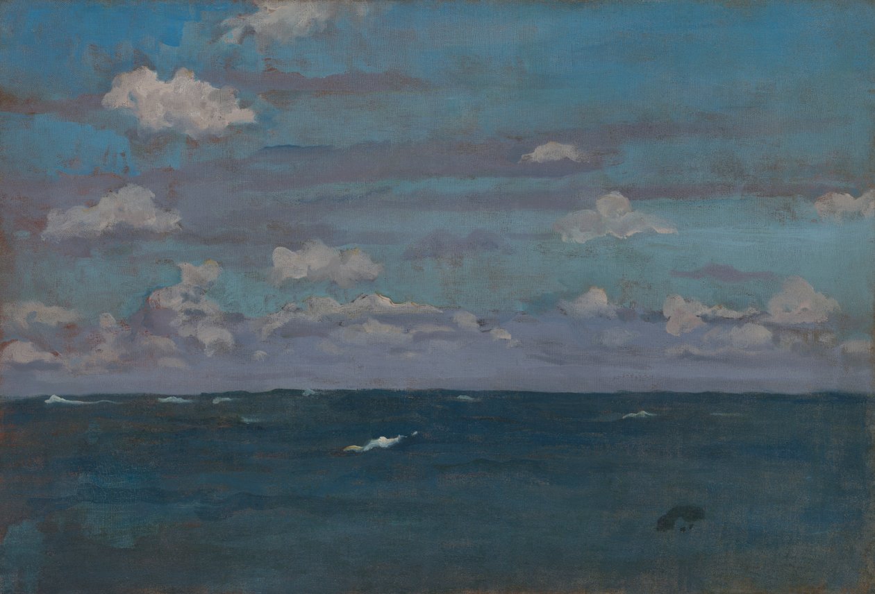 Violett och silver-Djuphavet av James McNeill Whistler