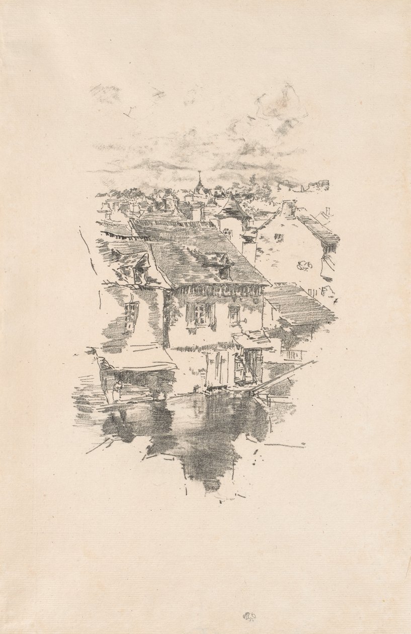 Vitré: Kanalen av James McNeill Whistler