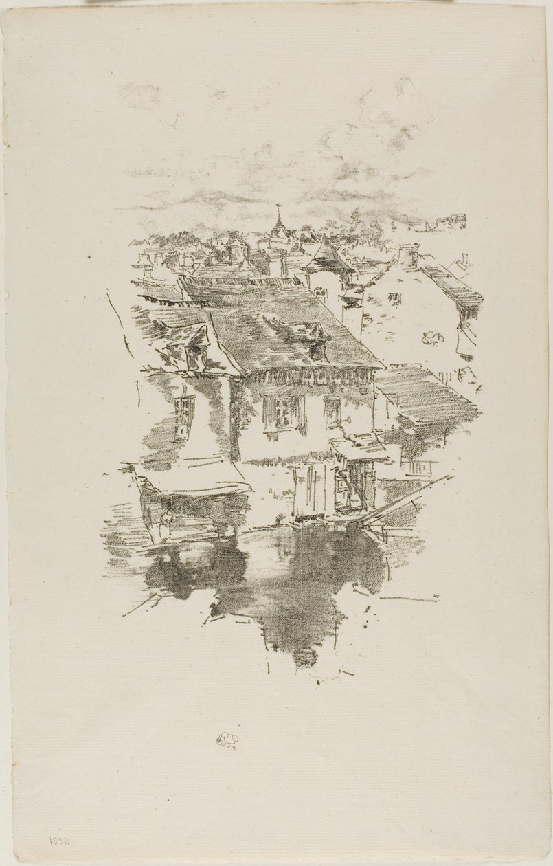 Vitré: Kanalen av James McNeill Whistler