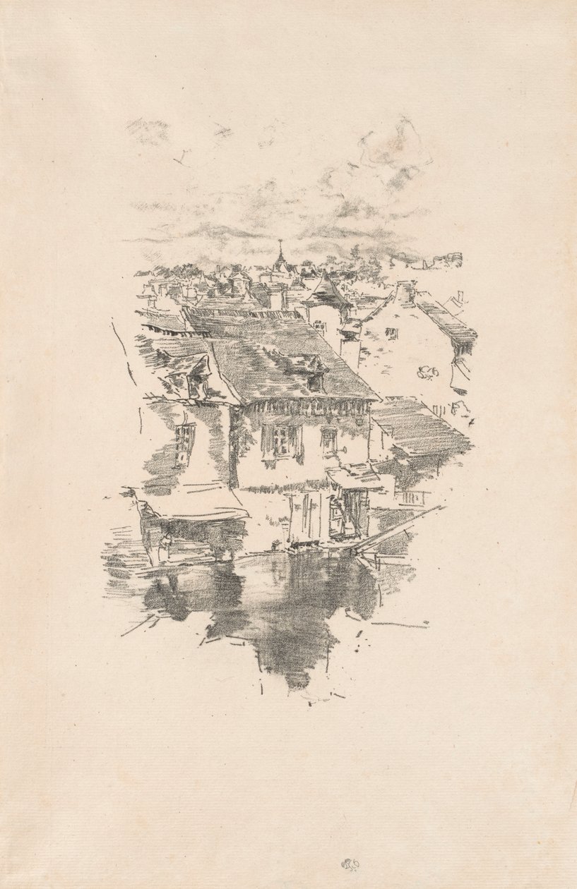 Vitré: Kanalen av James McNeill Whistler