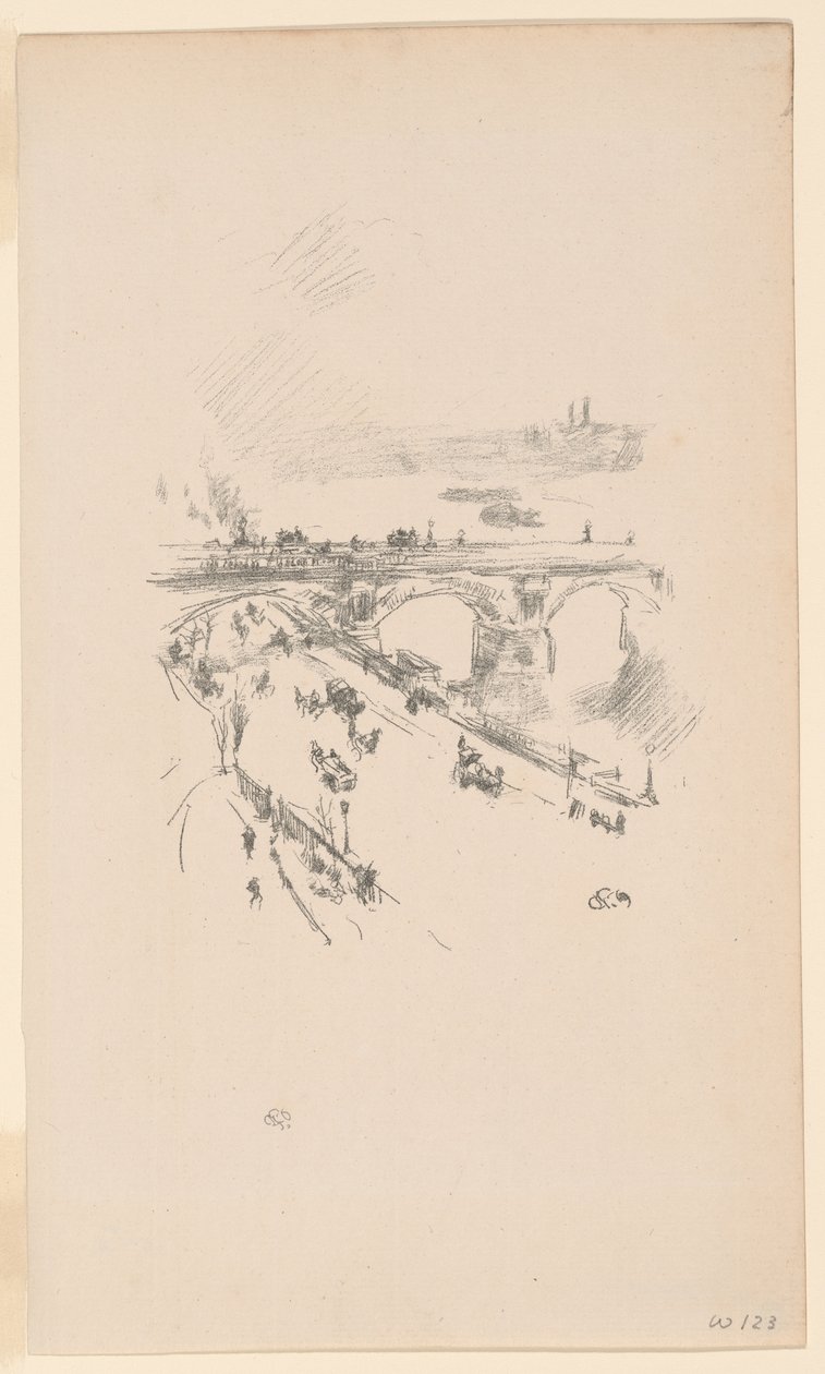 Waterloo Bridge av James Abbott McNeill Whistler