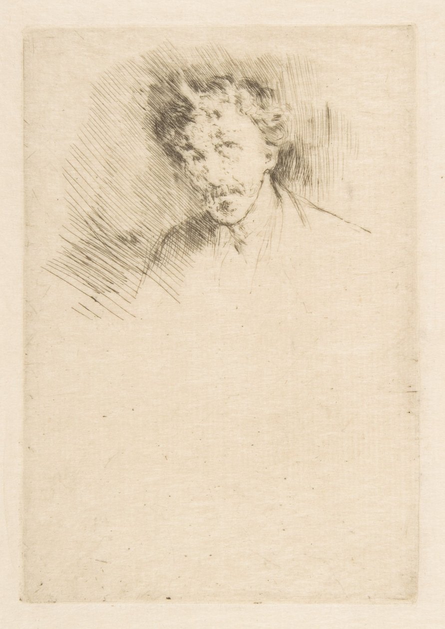 Whistler med den vita hårlocken av James McNeill Whistler