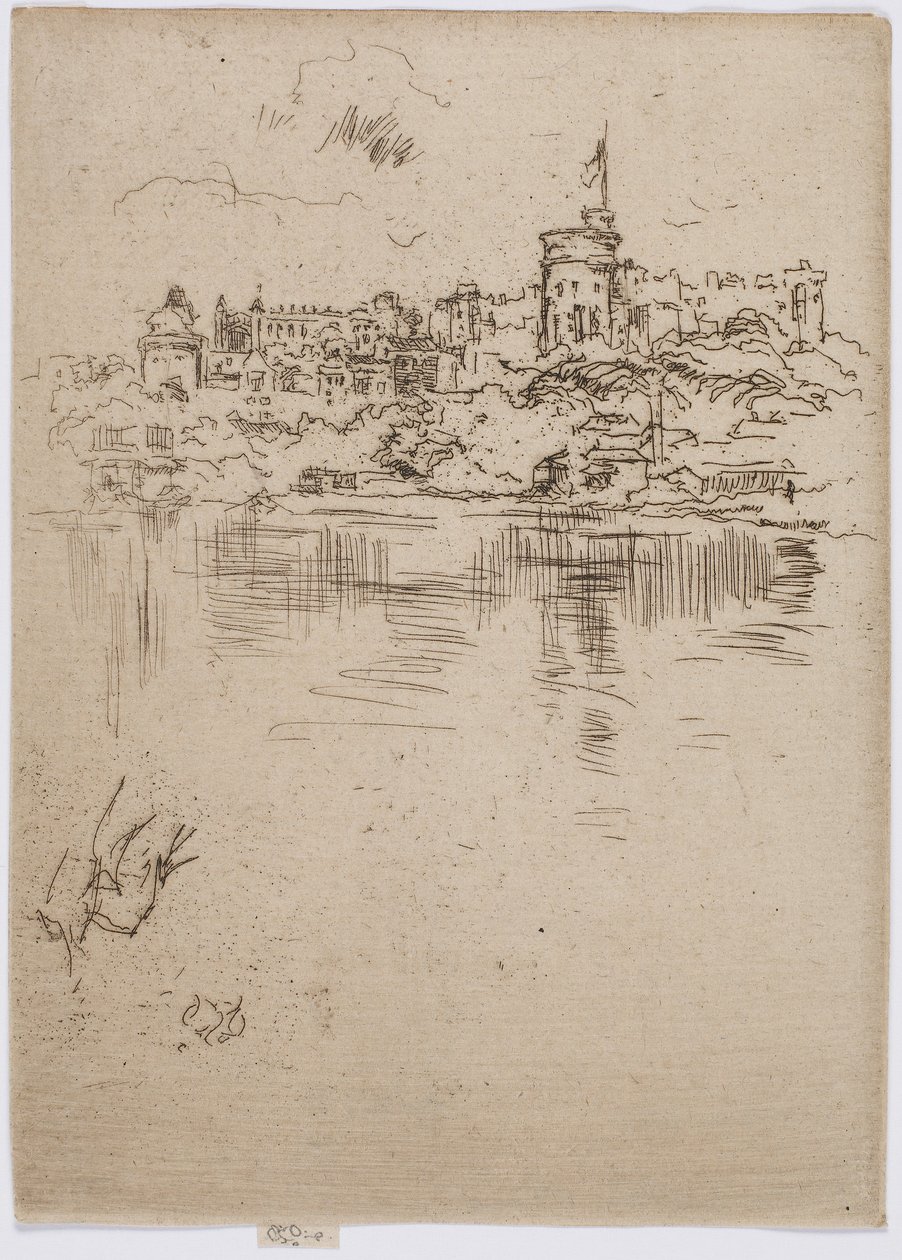 Windsor Castle av James Abbott McNeill Whistler