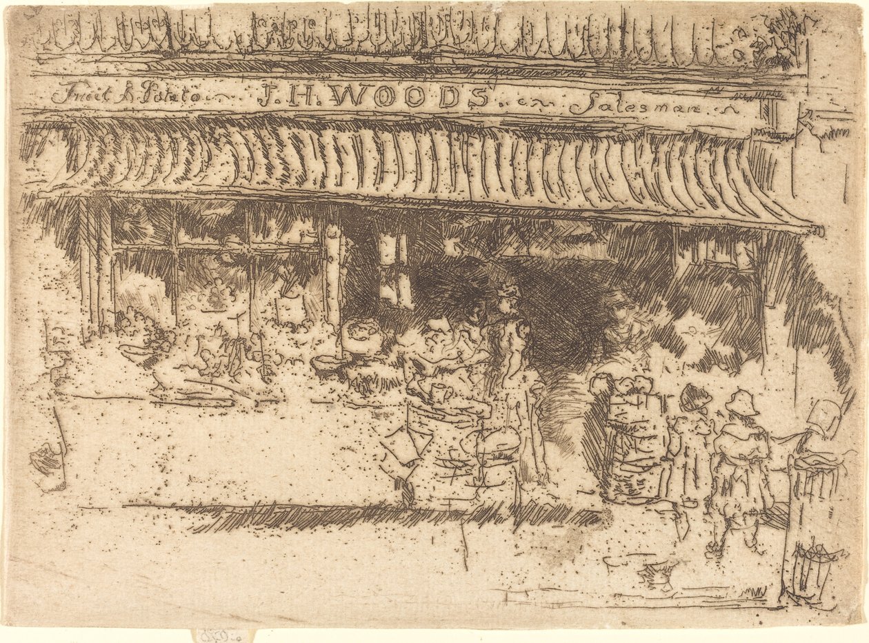 Woods fruktaffär av James Abbott McNeill Whistler