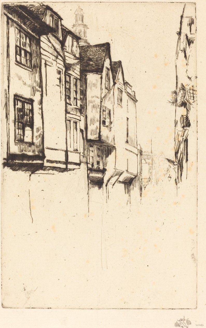 Stora gatan av James Abbott McNeill Whistler