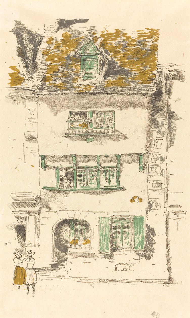 Gula huset, Lannion av James Abbott McNeill Whistler