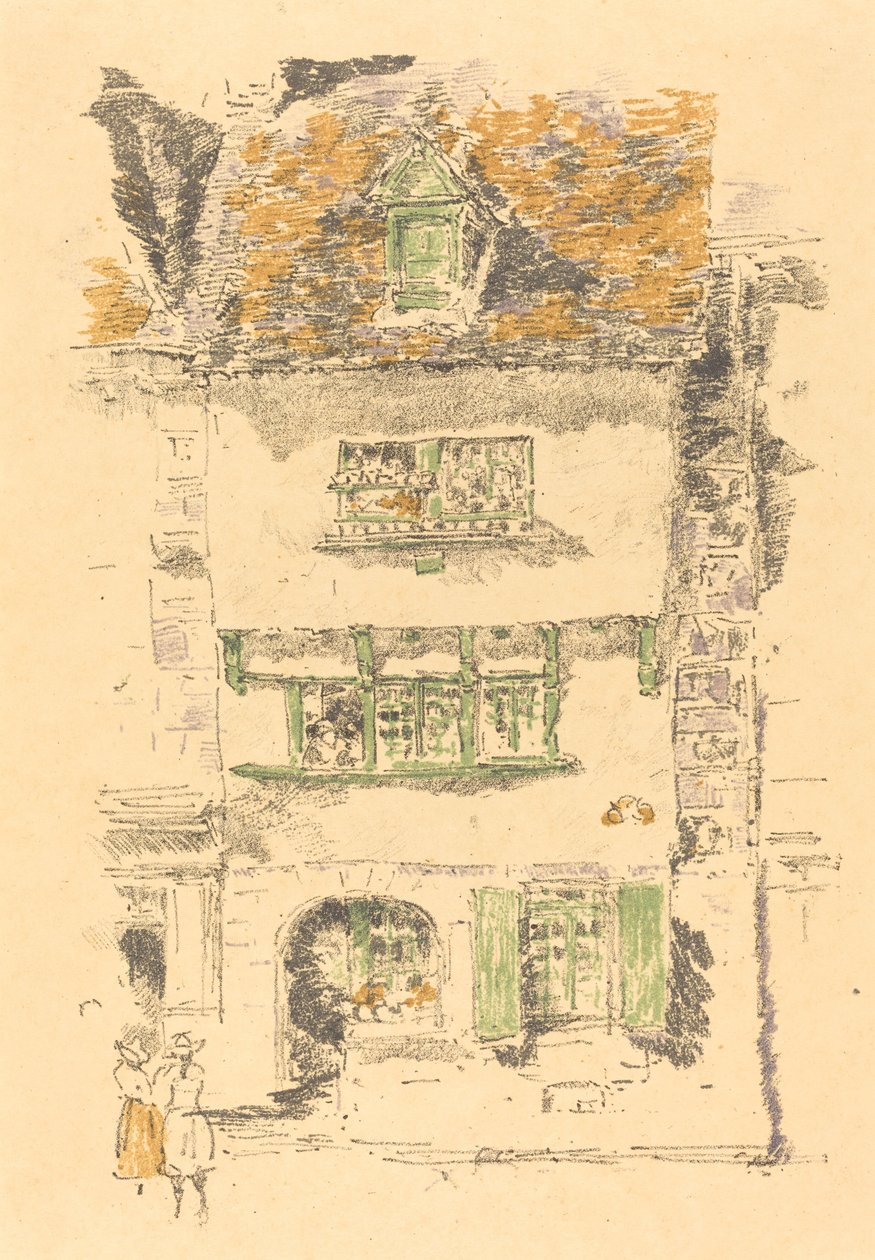 Gula huset, Lannion av James Abbott McNeill Whistler