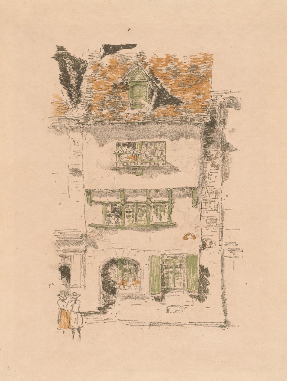 Gula huset, Lannion av James Abbott McNeill Whistler