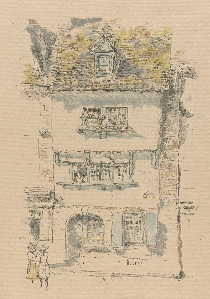 Gula huset, Lannion av James Abbott McNeill Whistler
