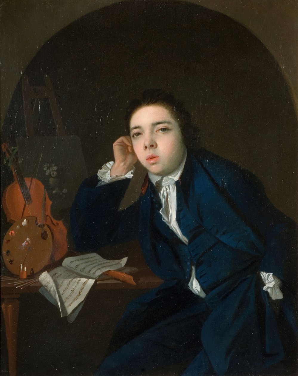 Självporträtt, 1766. av James Millar