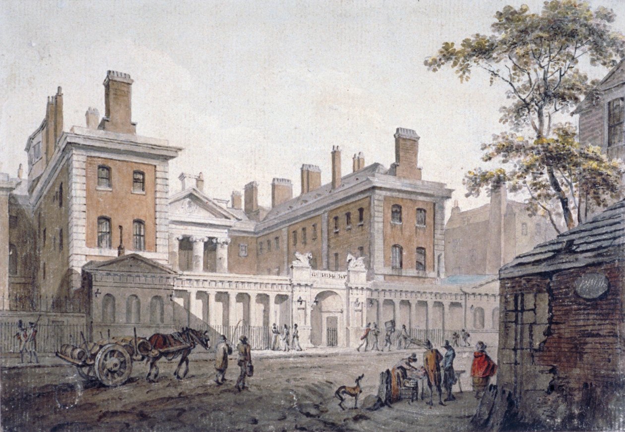 Amiralitetet, Whitehall, London, 1796 av James Miller