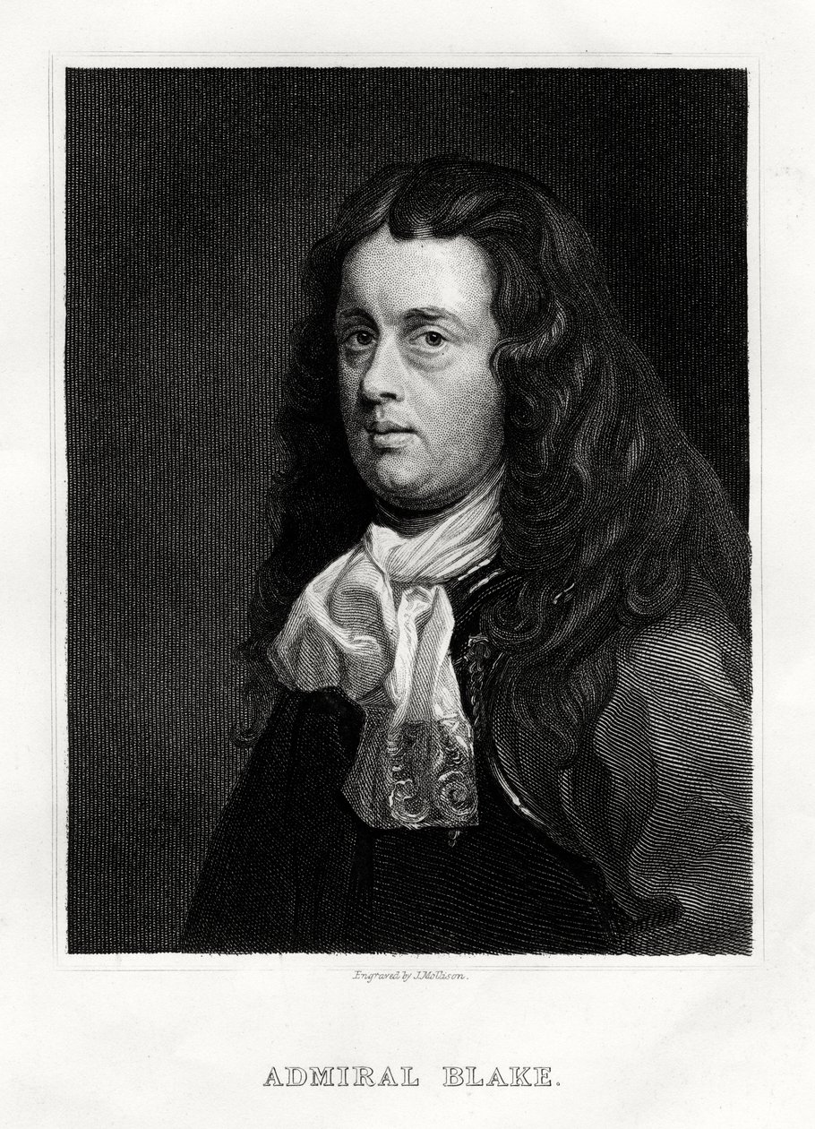 Amiral Robert Blake, 1860 av James Mollison