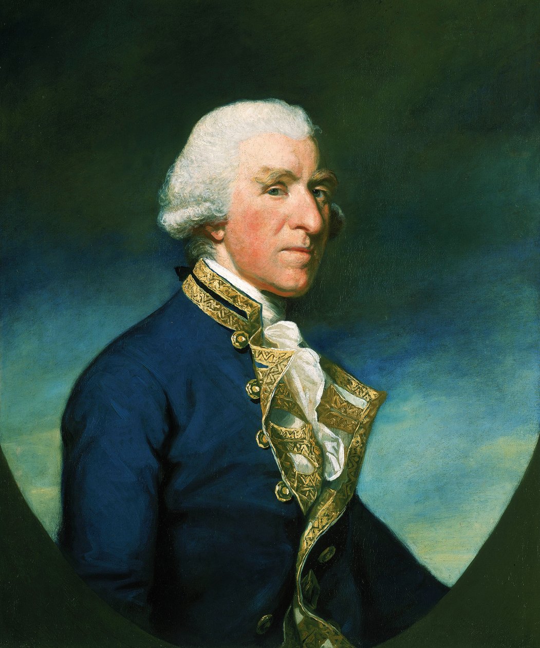 Amiral Samuel Hood av James Northcote