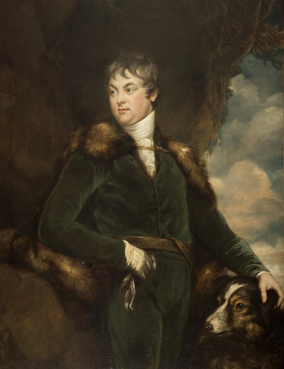 Porträtt av Thomas Lister Parker, ca 1802 av James Northcote