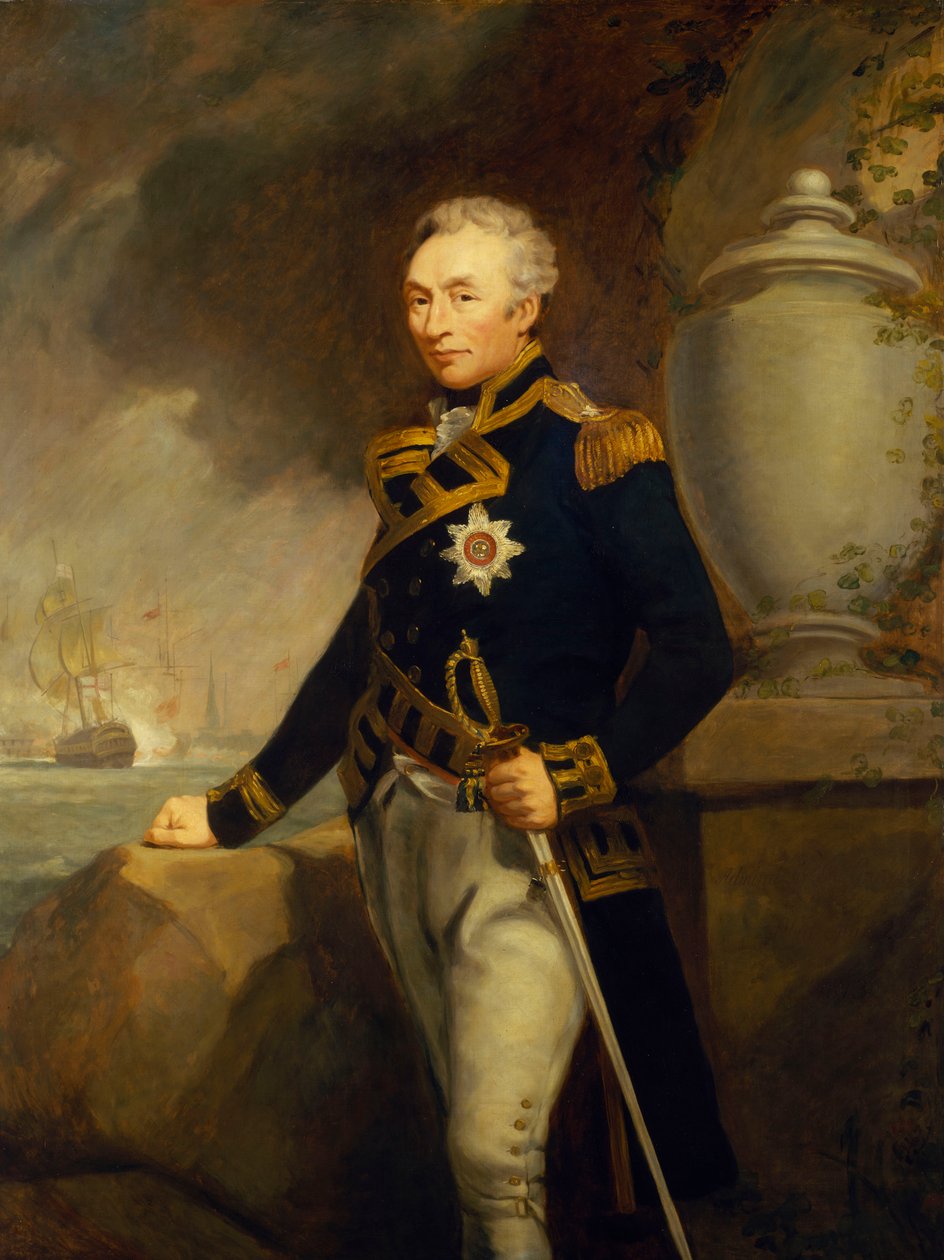Konteramiral Sir Thomas Graves (1680-1755) av James Northcote