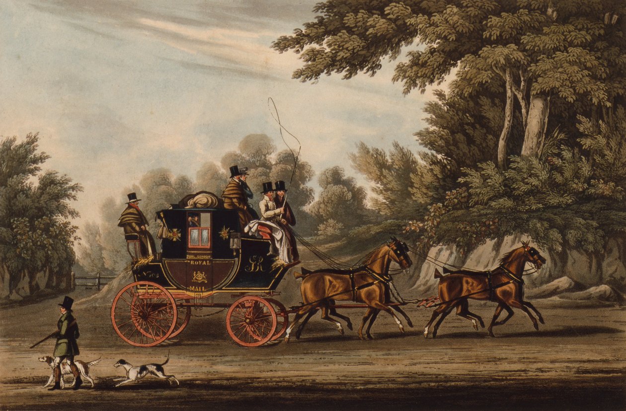 Royal Mail Coach av James Pollard