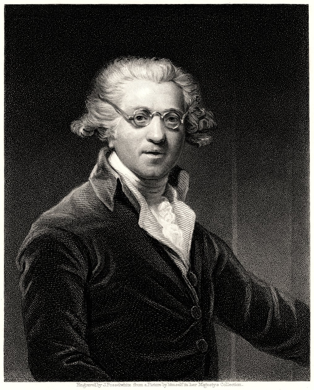 Sir Joshua Reynolds, 1800-talet av James Posselwhite