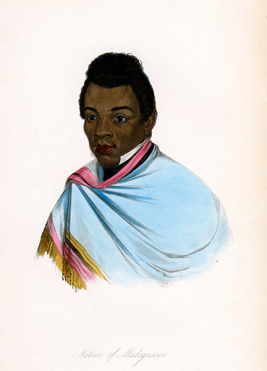 Född på Madagaskar, c1850. av James Prichard